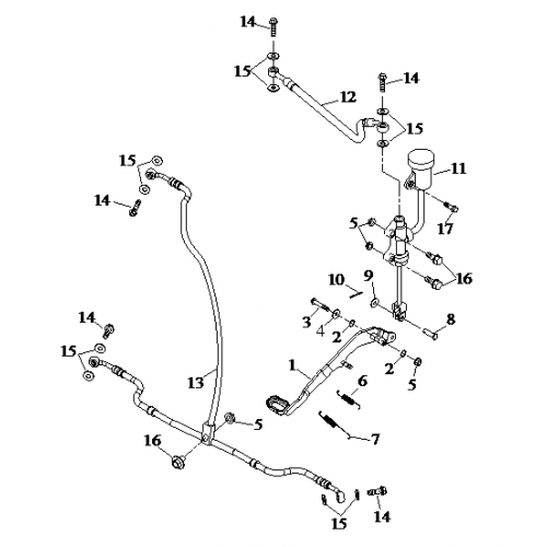 Brake Oil Tube