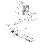 Right Crankcase, Water Pump