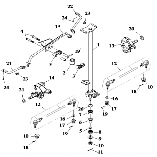 Steering Shaft, Link