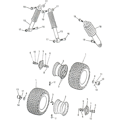 Front Wheel, Suspension