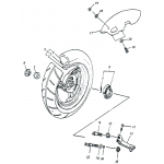 Rear Wheel (Aluminum Rim)