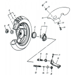 Rear Wheel (12IN SPCC Rim)