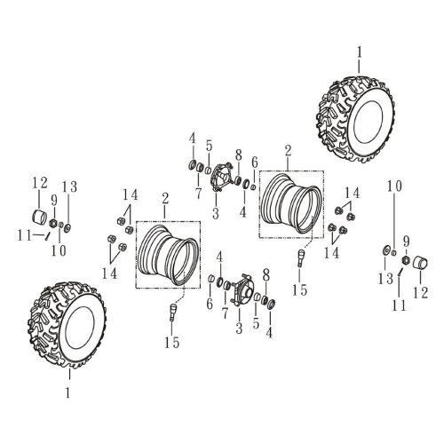 Front Wheel Front Wheel