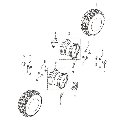 Rear Wheel Rear Wheel