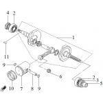 Piston, Crankshaft