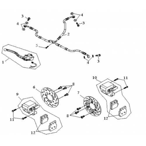 Disk Brake, Front