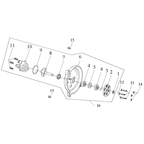 Pump Assembly, Liquid