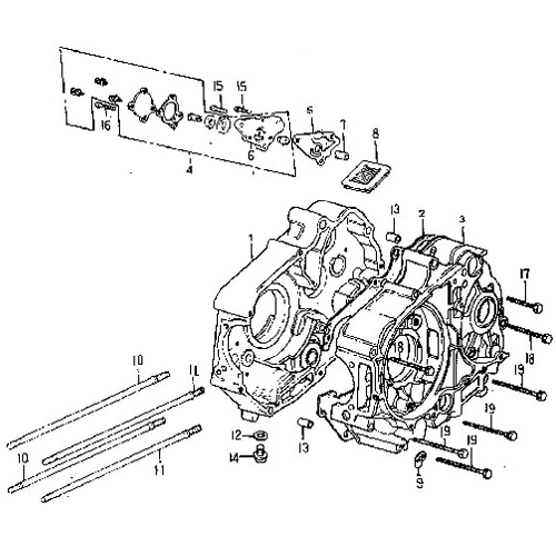 Crankcase, Oil Pump