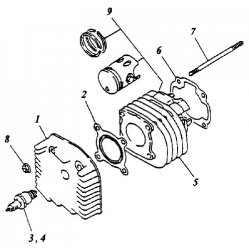 Cylinder, Cylinder Head