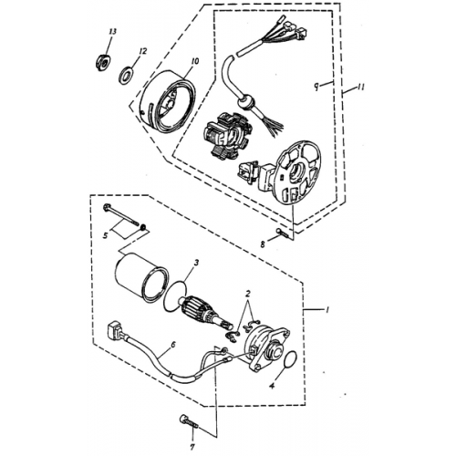 Generator, Starting Motor