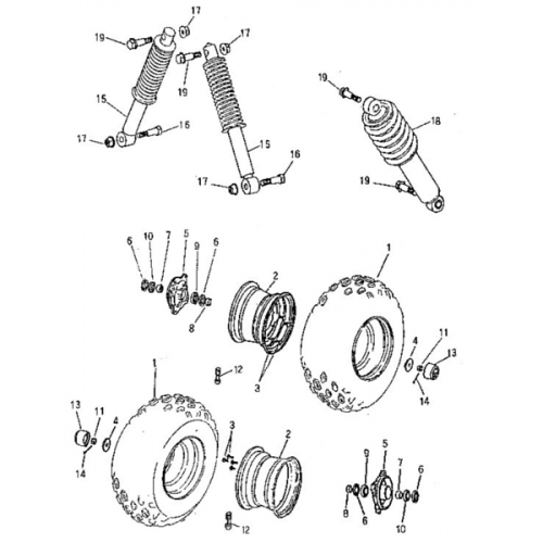 Front Wheel, Suspension