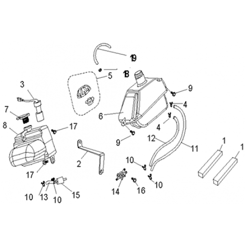 Fuel Tank, Oil Tank