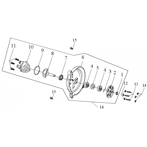 Pump Assembly, Liquid