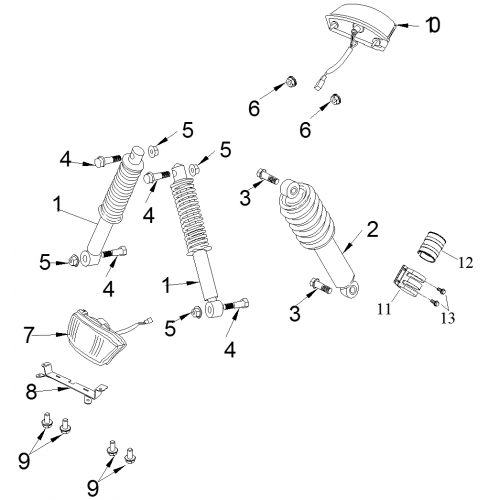 Shock Absorber, Lamp