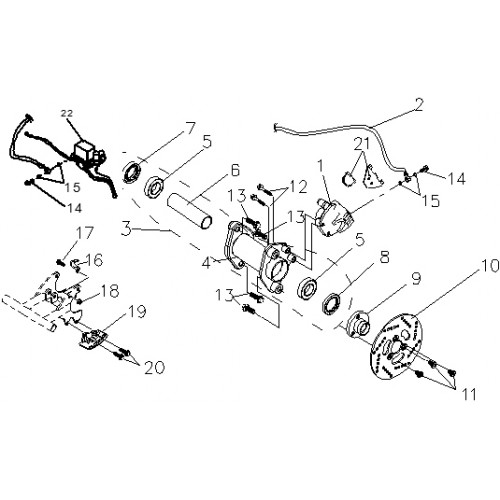 Mini Atv rear Disk Brake